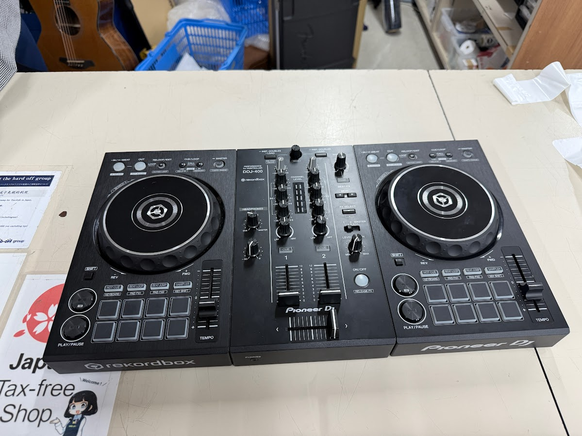 DDJ-400 在 HARD OFF 的收服現場