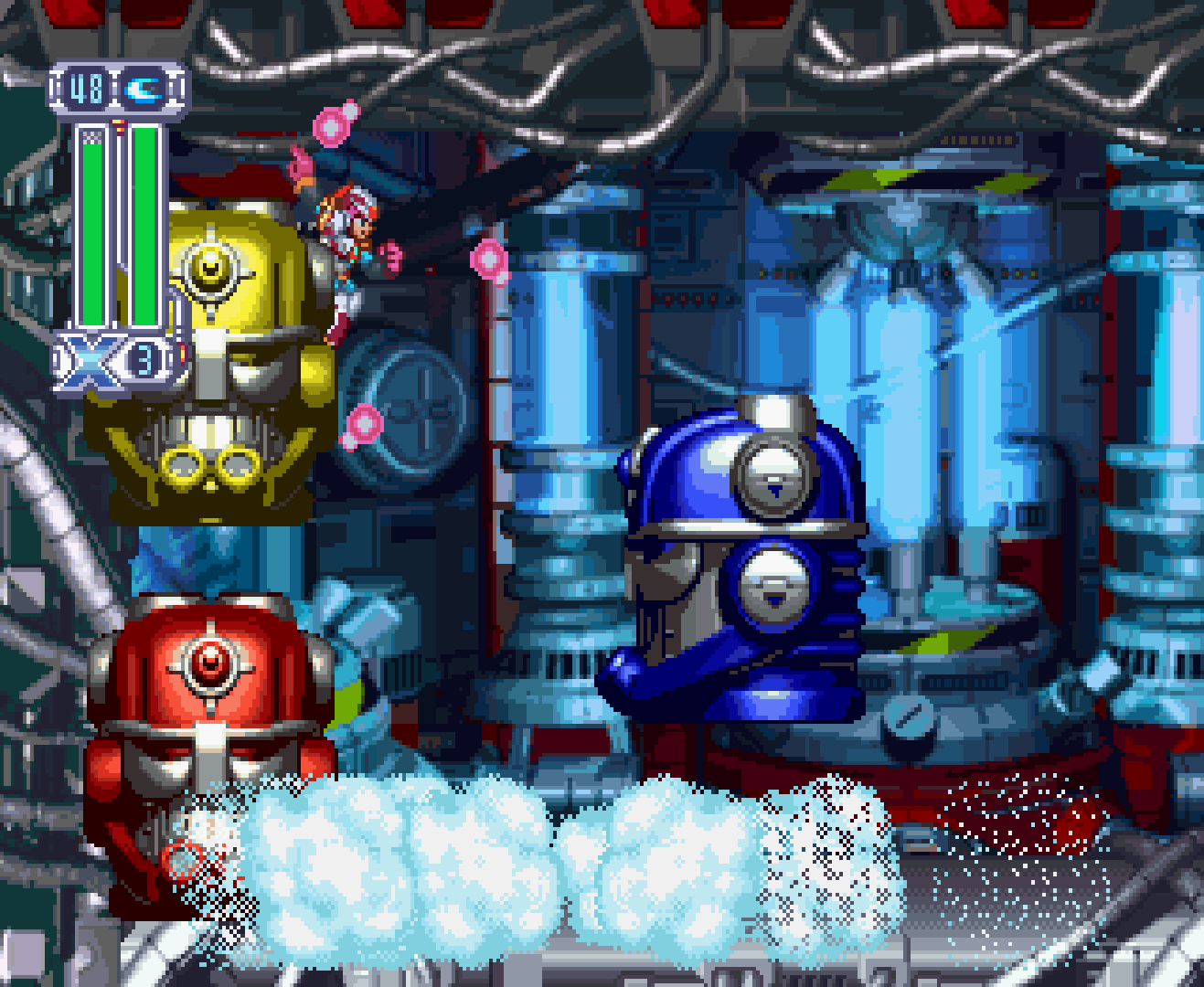 最終關卡有好幾顆頭會輪流攻擊